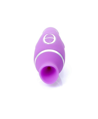 Wibrator masażer łechtaczki 2w1 ssanie 20cm 12tryb