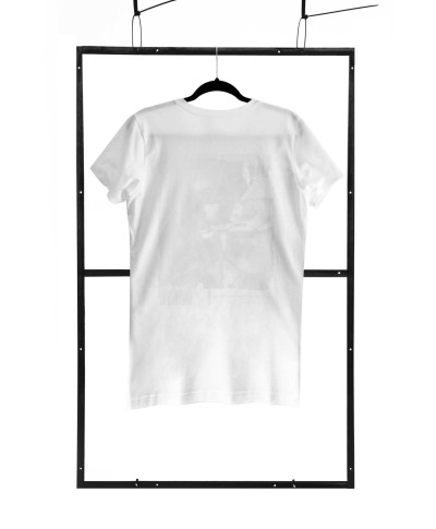 T-shirt men white S regular