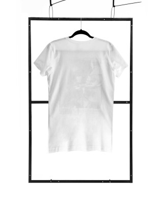 T-shirt men white S regular