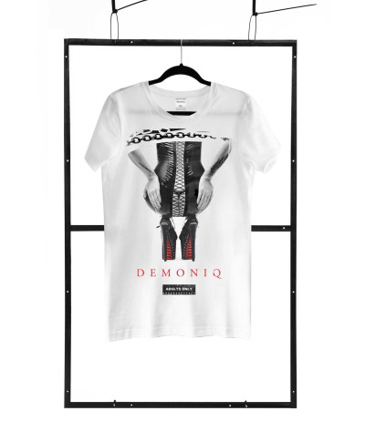 T-shirt men white S regular