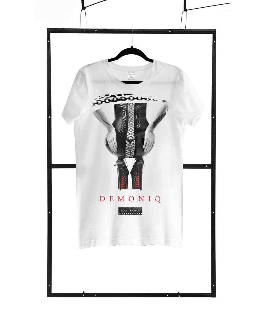 T-shirt men white S regular