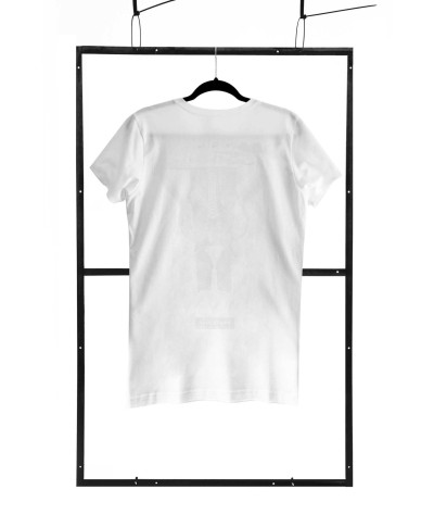 T-shirt men white S regular