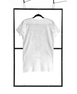 T-shirt men white S regular