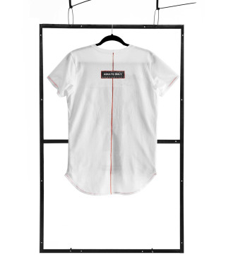 T-shirt men white M fashion