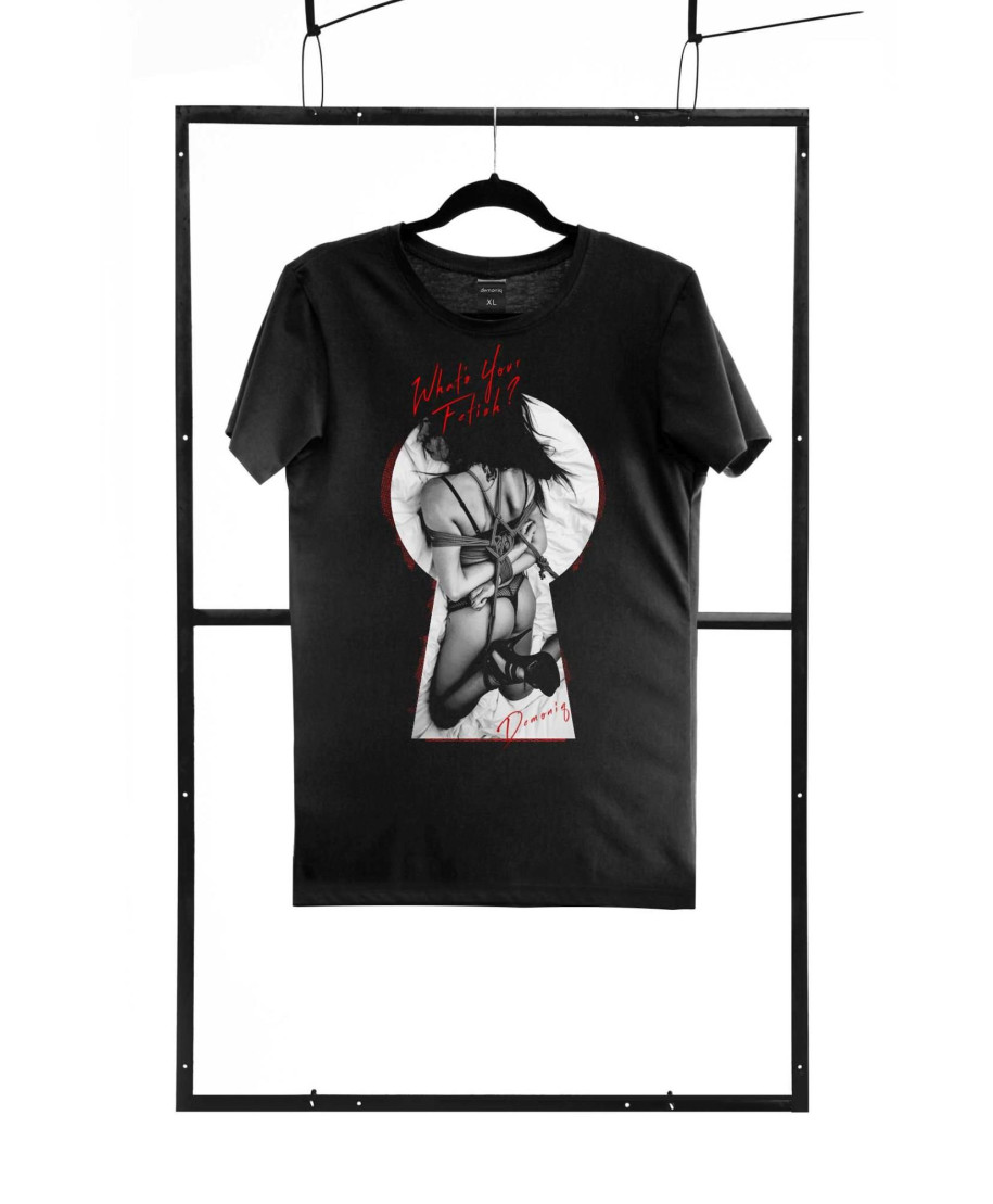 T-shirt men black S regular