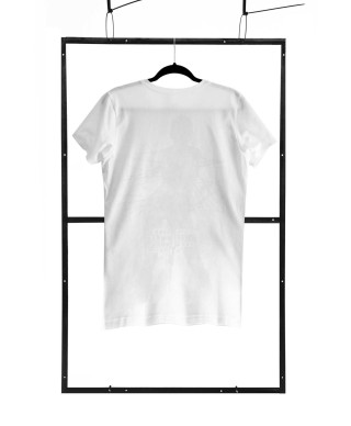 T-shirt men white S regular