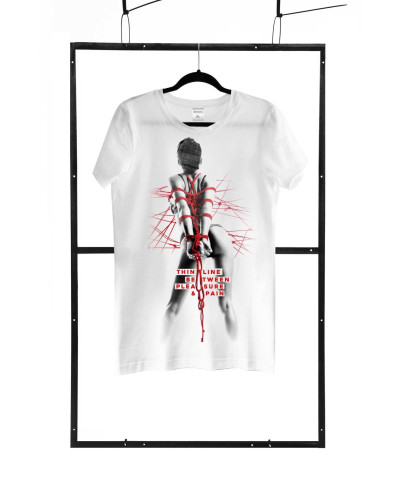 T-shirt men white M regular