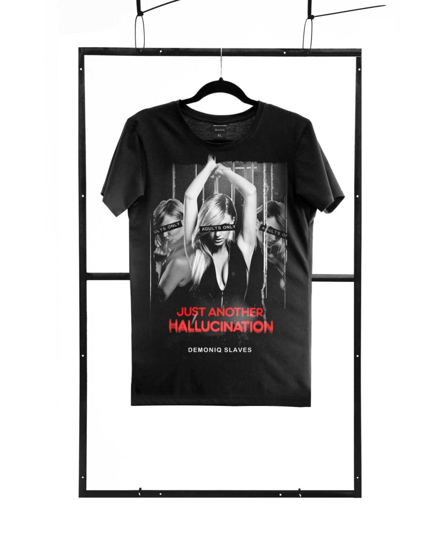 T-shirt men black S regular
