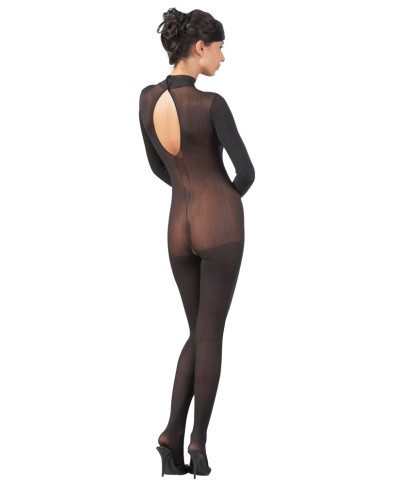 Catsuit bodystocking siateczka otwarty krok ml