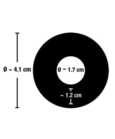 Elastyczny rozciągliwy pierścień ring na penisa