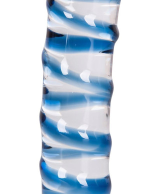 Arts Clair Bleu Glass Dildo