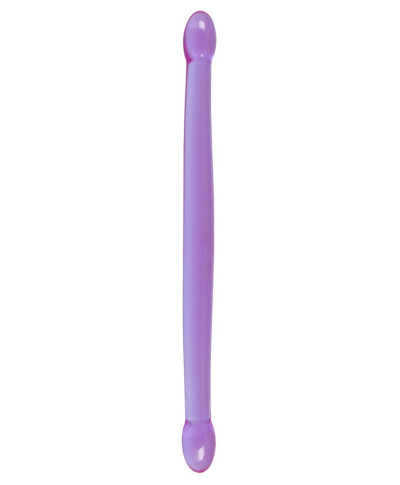 Silikonowe długie podwójne giętkie dildo 44 cm