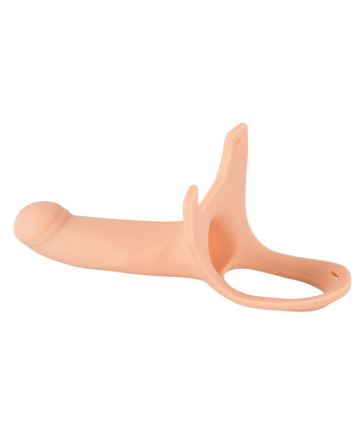 Strap-on dildo przedłużenie penisa elastyczne 26cm