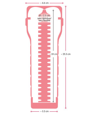 Masturbator naturalna cipka realistyczna pochwa