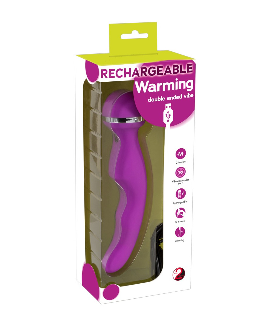 Warming double ended vibe