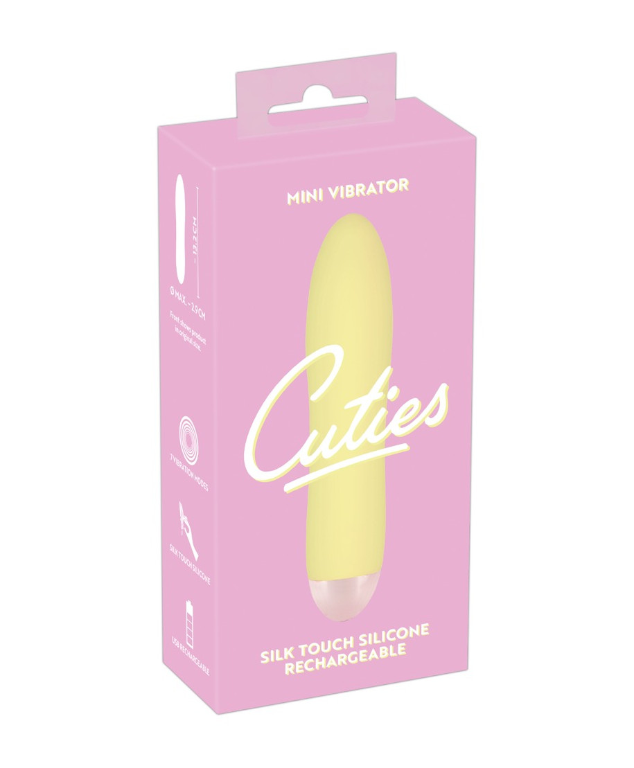 Cuties Mini Vibrator yellow