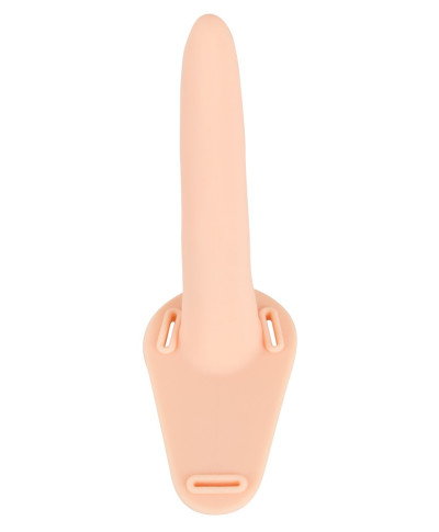 Wibrator strap-on uprząż paski 10 trybów 15cm sex