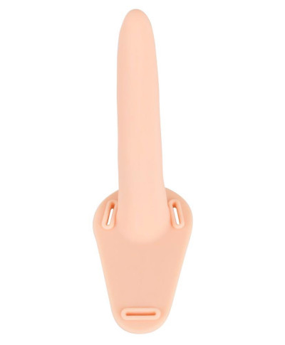 Wibrator strap-on uprząż paski 10 trybów 15cm sex