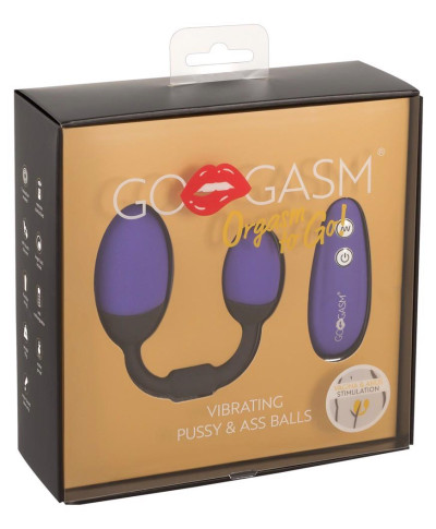 GoGasm Vibrating Pussy Ass B