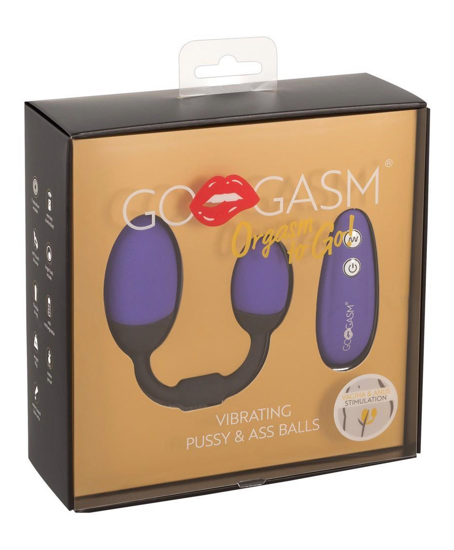 GoGasm Vibrating Pussy Ass B