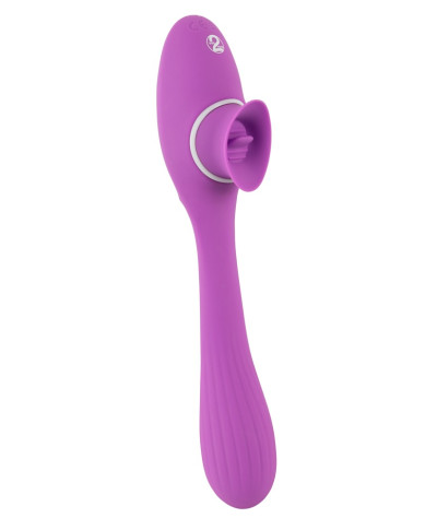 Podwójny masażer łechtaczki wibrator 10trybów 22cm