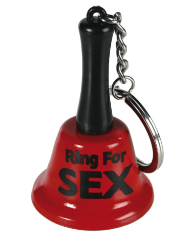 Breloczek Dzwonek Keyring Ring for Sex