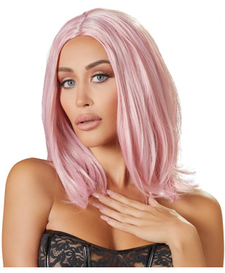 Wig bob pink