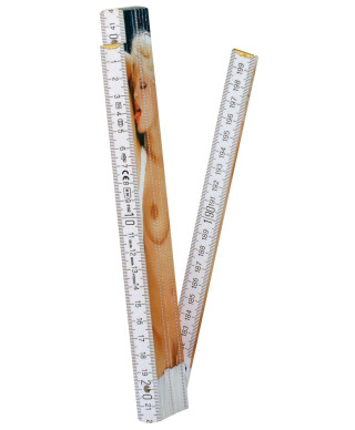 Folding Ruler Girl 2m