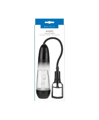 Pompka- Me You Us Amplify Pump Masturbator ClearBlack