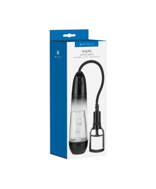 Pompka- Me You Us Amplify Pump Masturbator ClearBlack