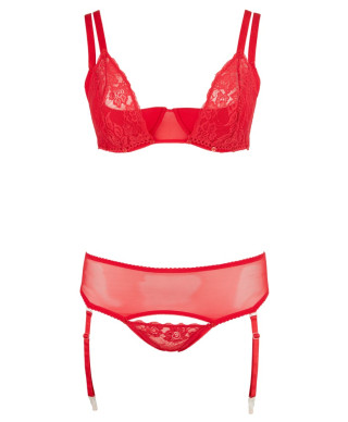 Bra Set red 90FXL