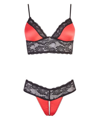 Bra Set with red M