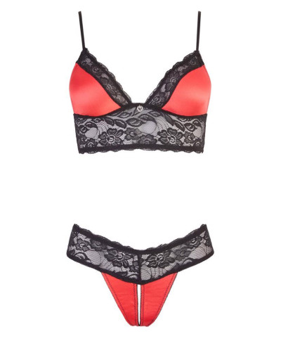 Bra Set with red M