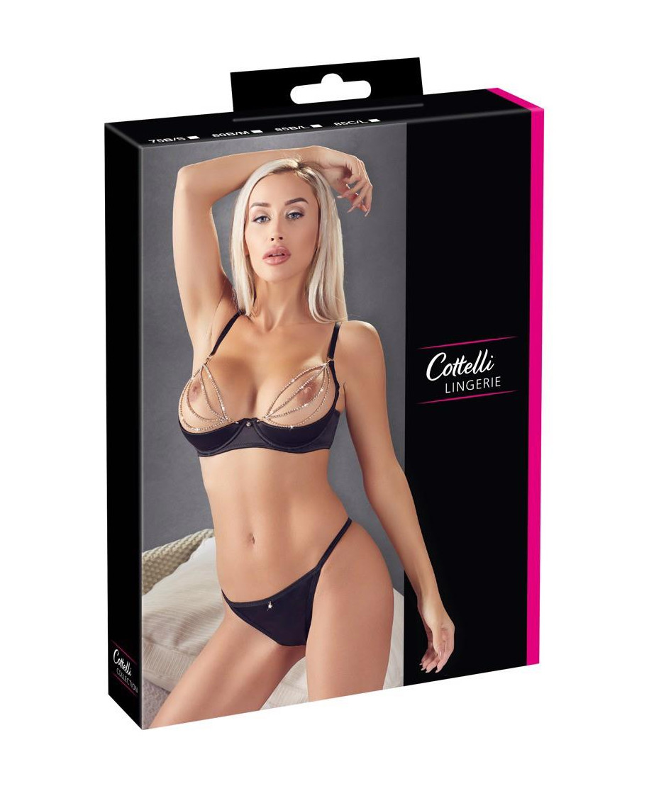 Shelf Bra Set Sparkle 85CL