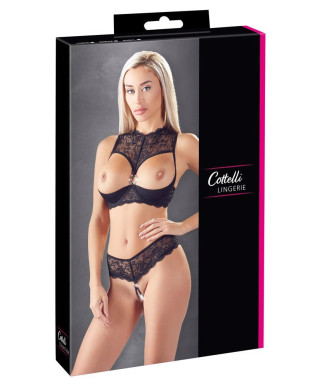 Shelf Bra Set 85BL