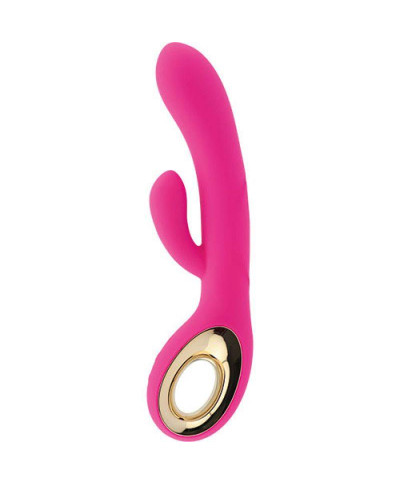 Wibrator- Vibratore rabbit handy two touch grip pink