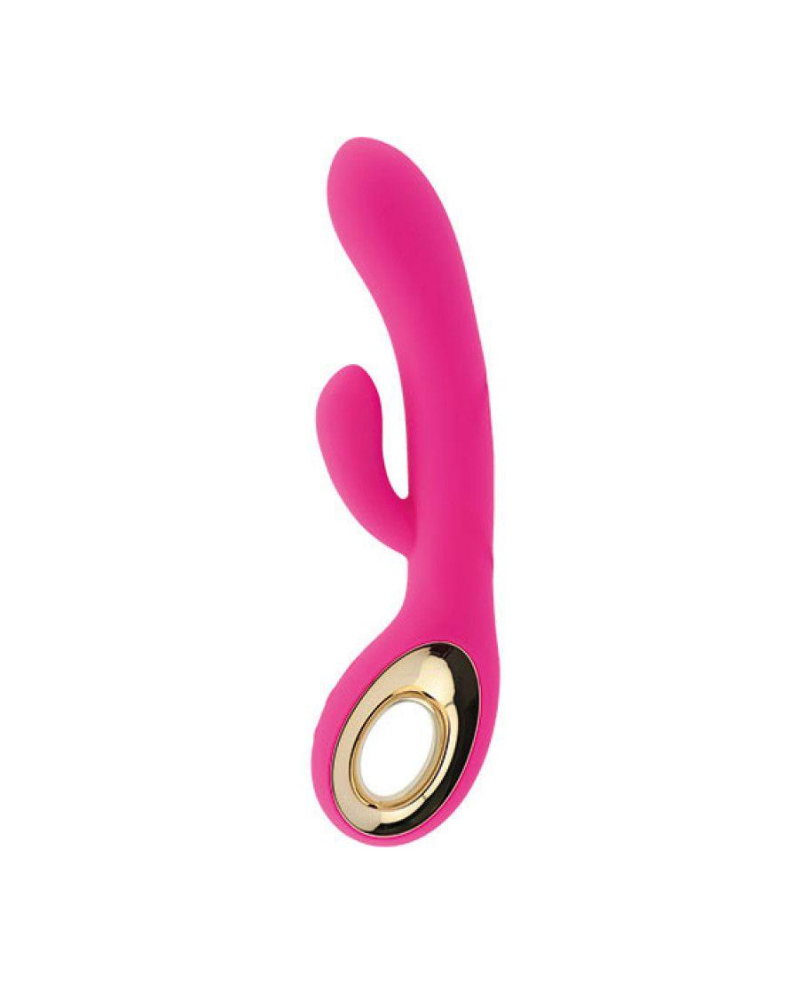 Wibrator- Vibratore rabbit handy two touch grip pink