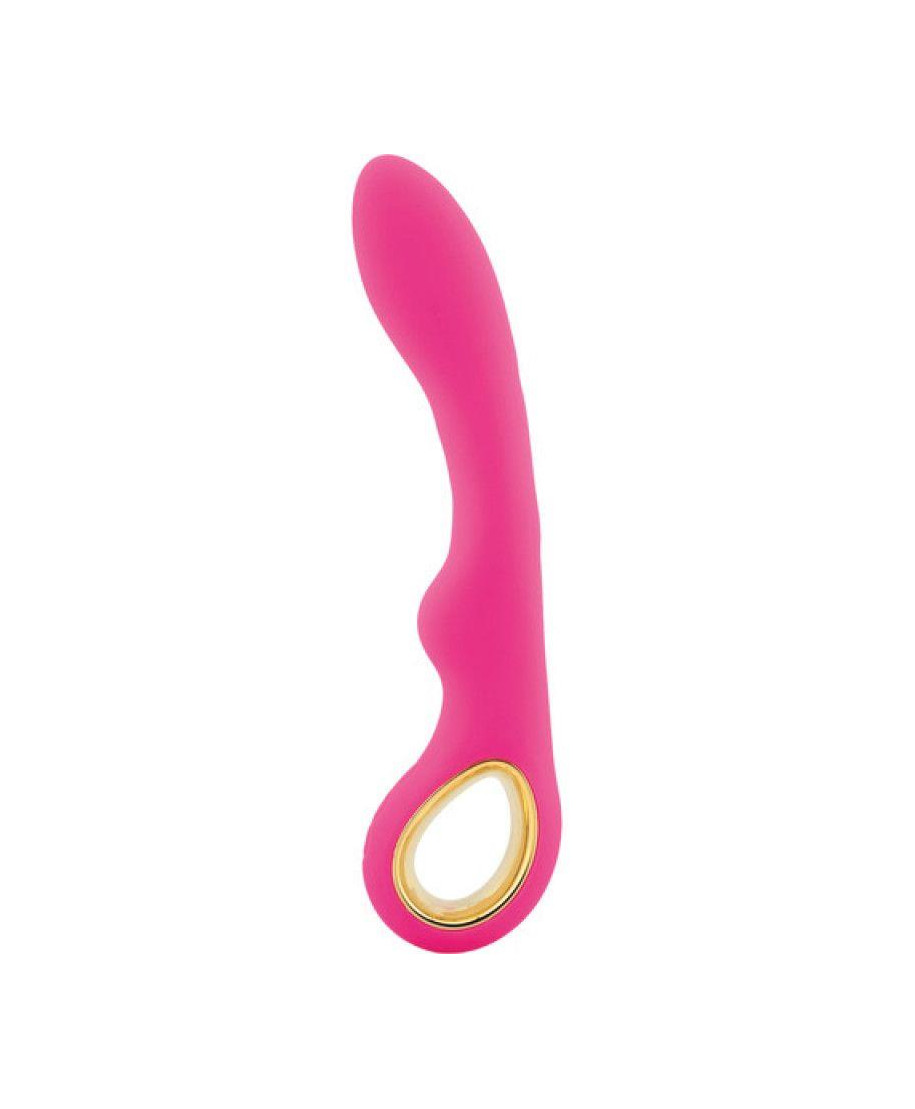 Wibrator- Vibratore design handy wave grip small pink