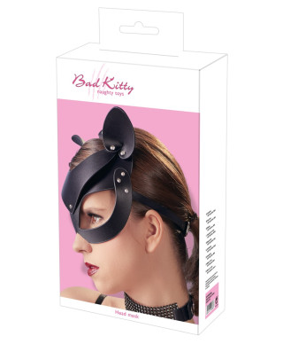 Bad Kitty Cat Mask Rhinestones