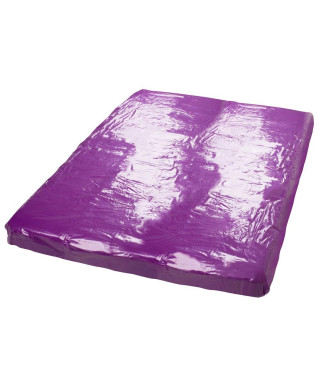 Vinyl Bed Sheet purple 200x230