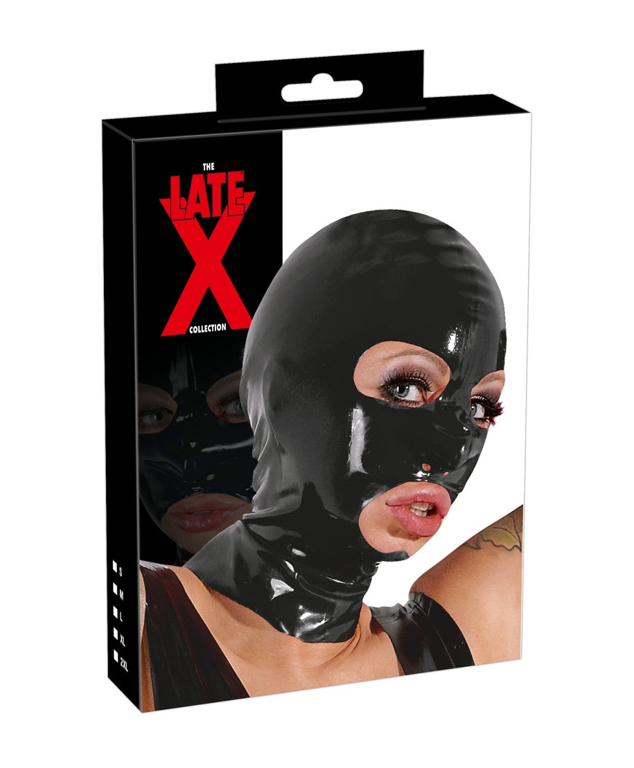 Latex Mask black