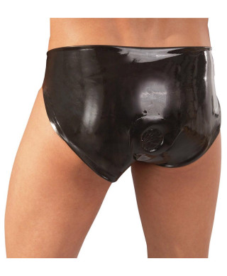 Latex Mens Briefs black ML