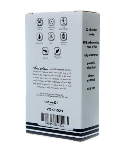 Dyskretny sex masażer mini wibrator 9cm 10trybów