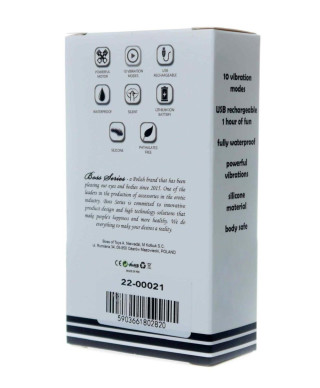 Dyskretny sex masażer mini wibrator 9cm 10trybów