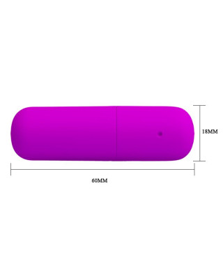 Dyskretny mini masażer mały wibrator 12trybów 6cm