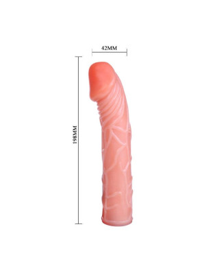 Realistyczne dildo penis członek do strap-on 19cm