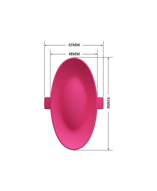 Kompaktowy masażer łechtaczki na palece 9cm 10tryb