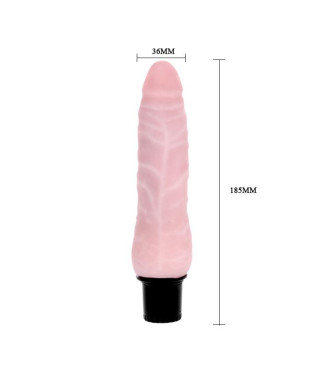 Naturalny kształt materiał wibrator sex penis 23cm