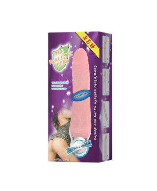 Naturalny kształt materiał wibrator sex penis 23cm