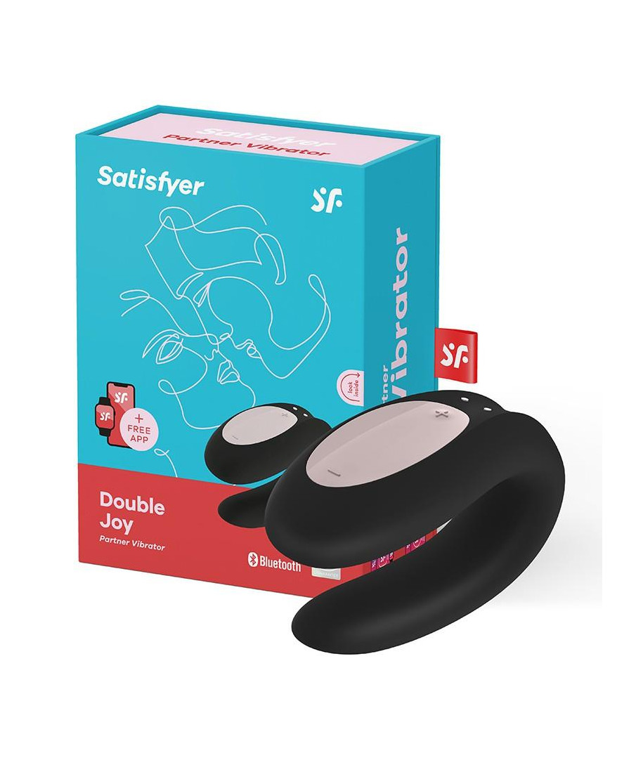 Wibrator dla par satisfyer double joy z aplikacją